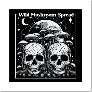 Wild Mushroom Spread Posters and Art